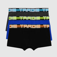 Boys 3Pk Fitted Trunk