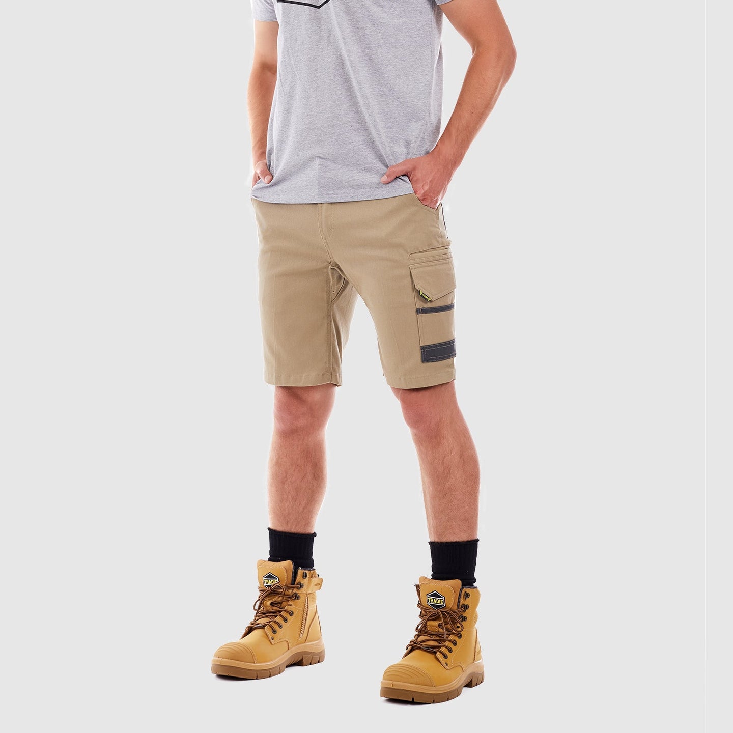 Flex Contrast Cargo Short