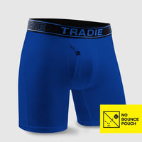 Jewel-No Bounce Quick Dry No Chafe Boxer Brief - Long Leg-S