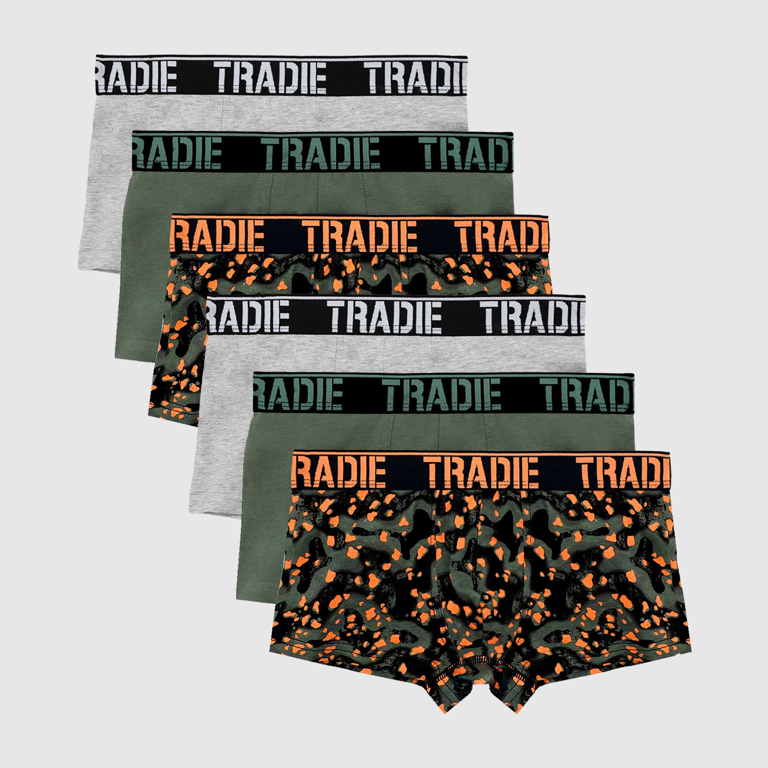 Boys 6pk Fitted Trunk