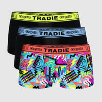 Boys 3Pk Fitted Trunk