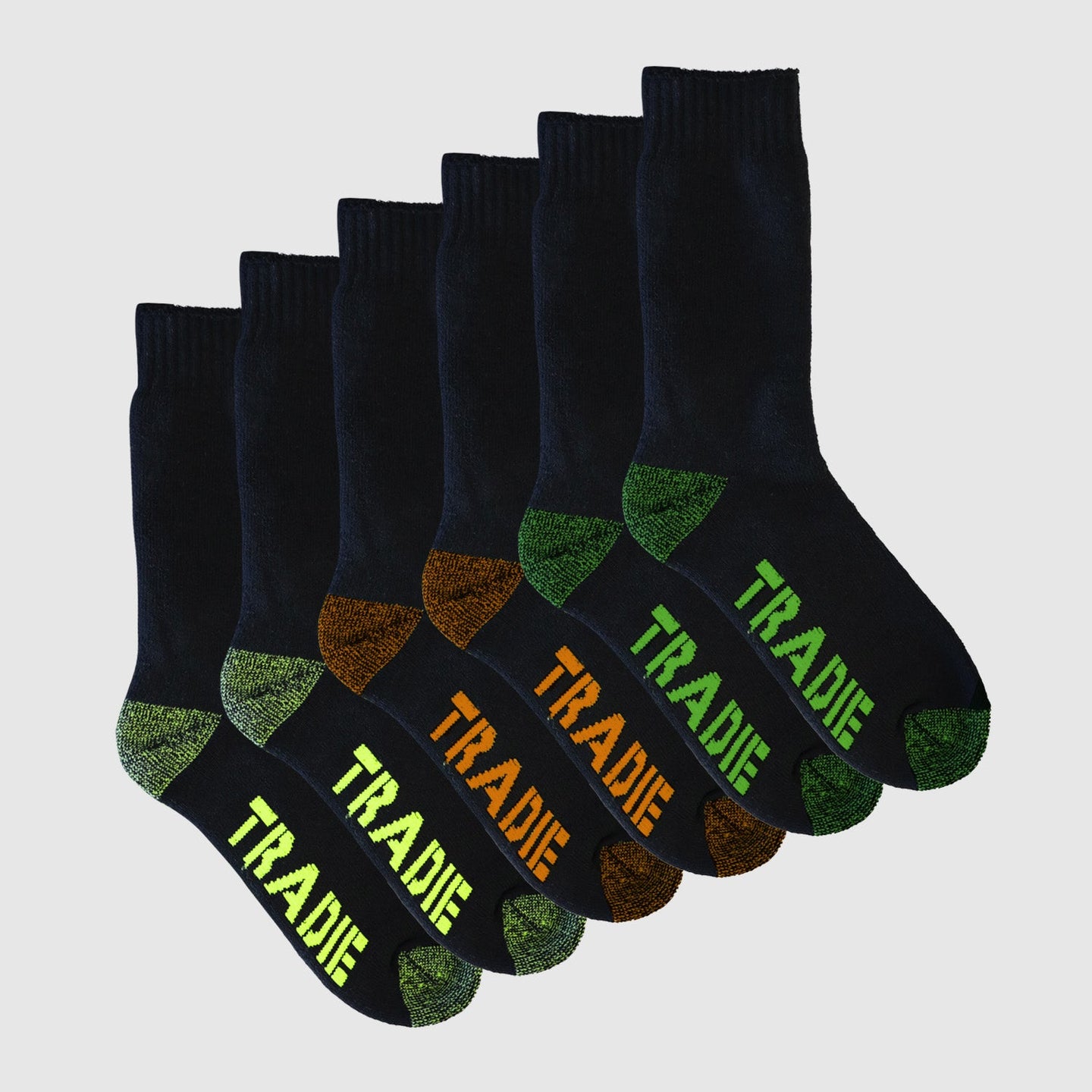 3Pk Cotton Work Sock Heavy Duty