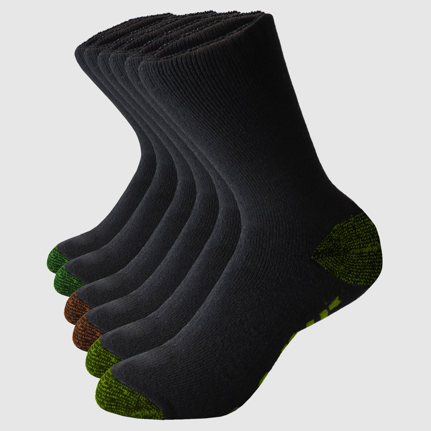 6pk Cotton Work Sock Heavy Duty