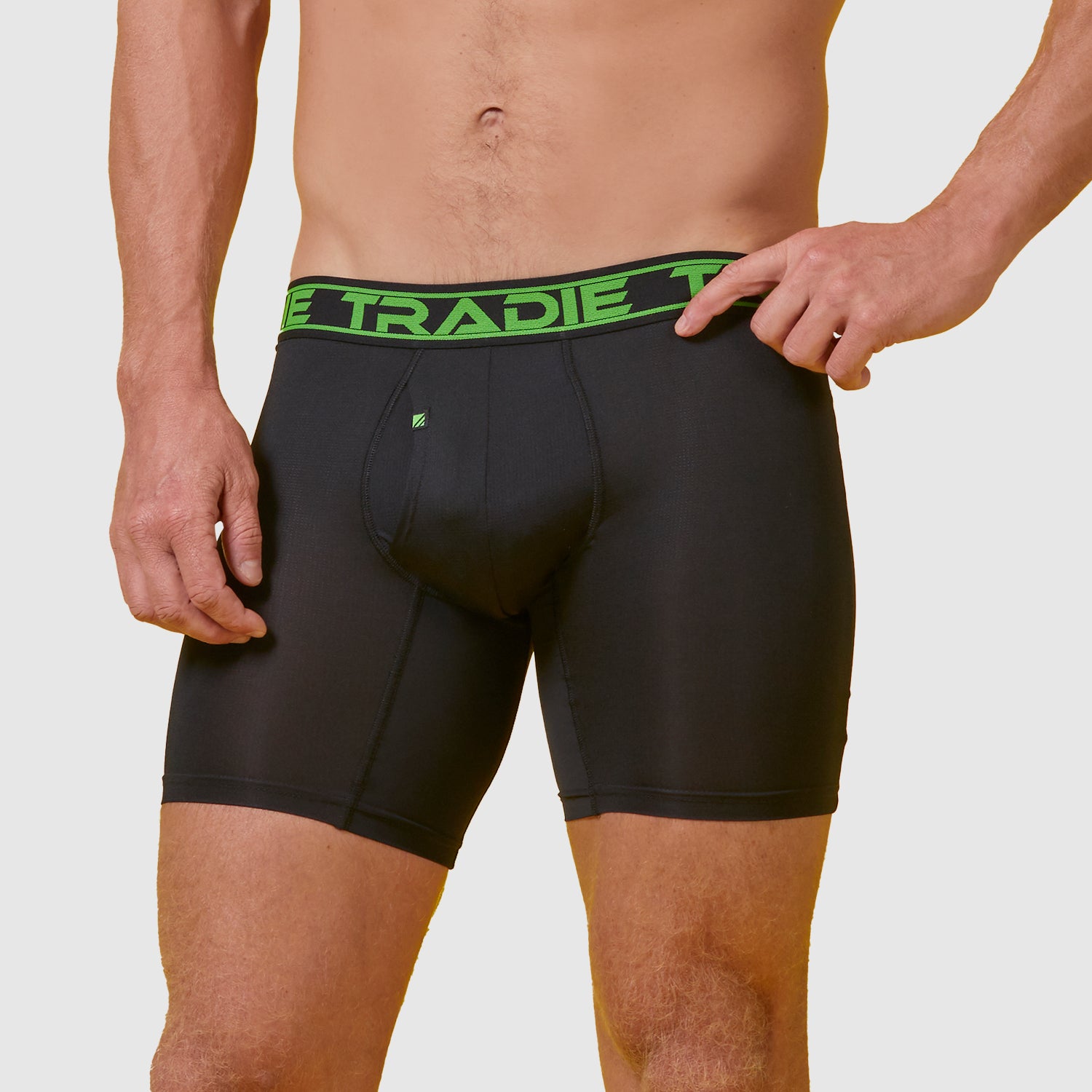 No Bounce Mesh Tech Long Leg Boxer Brief