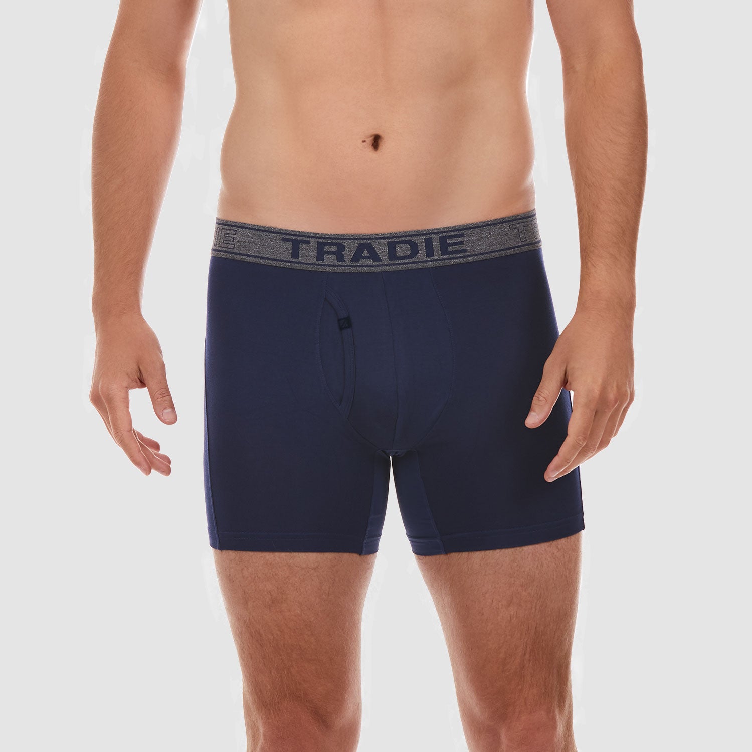 No Bounce Quick Dry Mid Boxer Brief