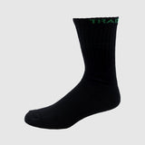 2pk Ribbed Bamboo Work Crew Sock