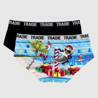 Christmas Boyleg Microfibre 2 Pack