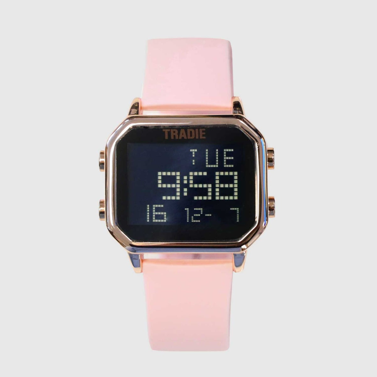 Clara Digital Rose Gold Watch