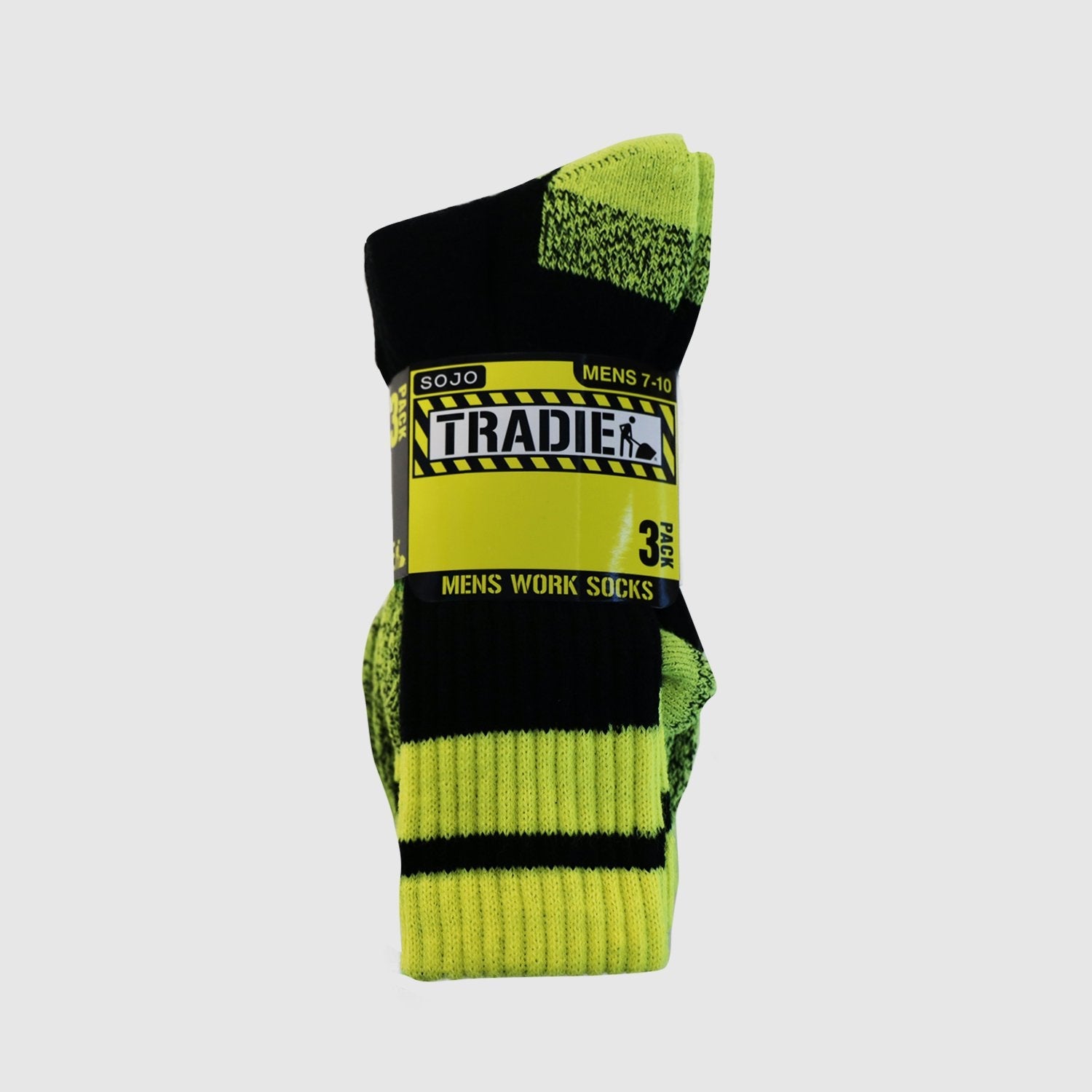3pk Acrylic Work Socks