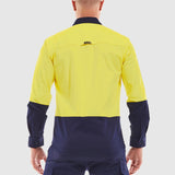 Yellow With Navy