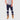Cuffed Flex Skinny Pant with 2 Tape