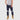 Cuffed Flex Skinny Pant with Tape