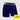 Navy-No Bounce Quick Dry No Chafe Boxer Brief - Mid Length-XL