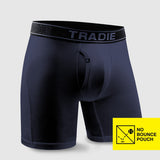 Concrete-No Bounce Quick Dry No Chafe Boxer Brief - Long Leg-XXL