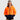 Orange with Navy-Core Hi-Vis Hoodie-M