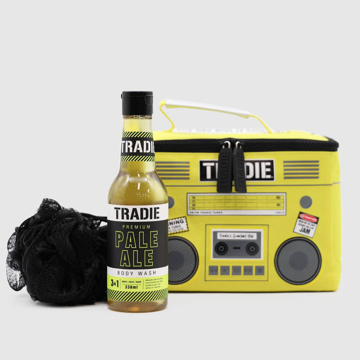 Lunch Box with Body Wash and Loofah